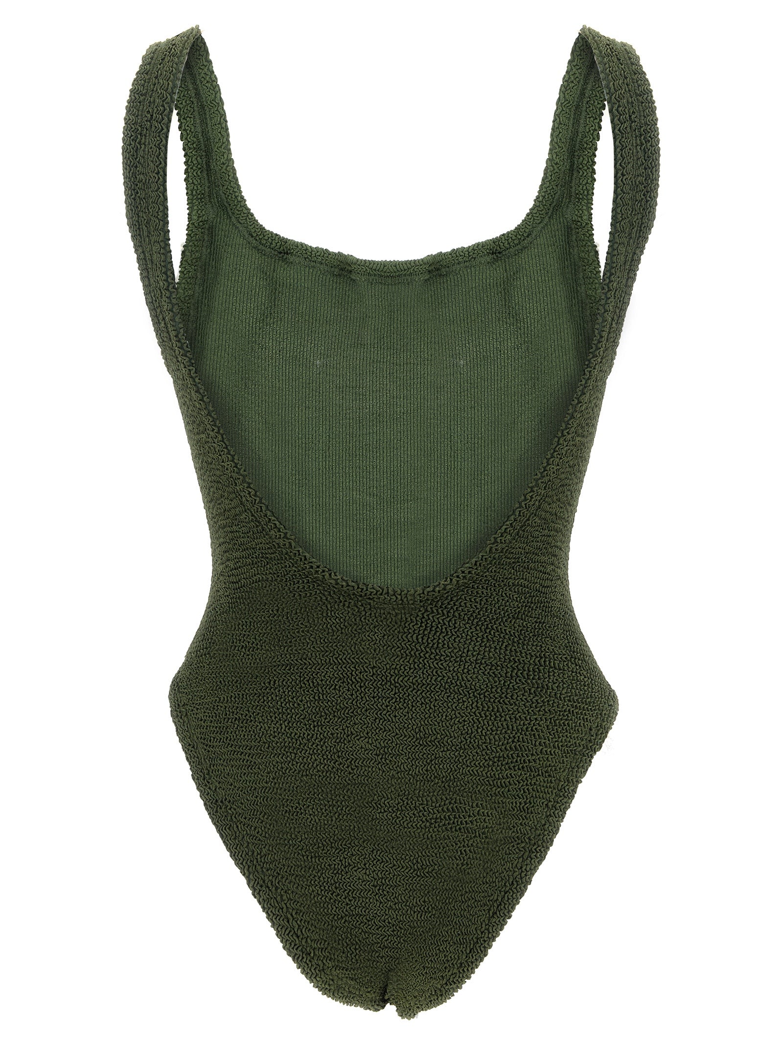Bicolor Polyamide One-Piece Swimsuit