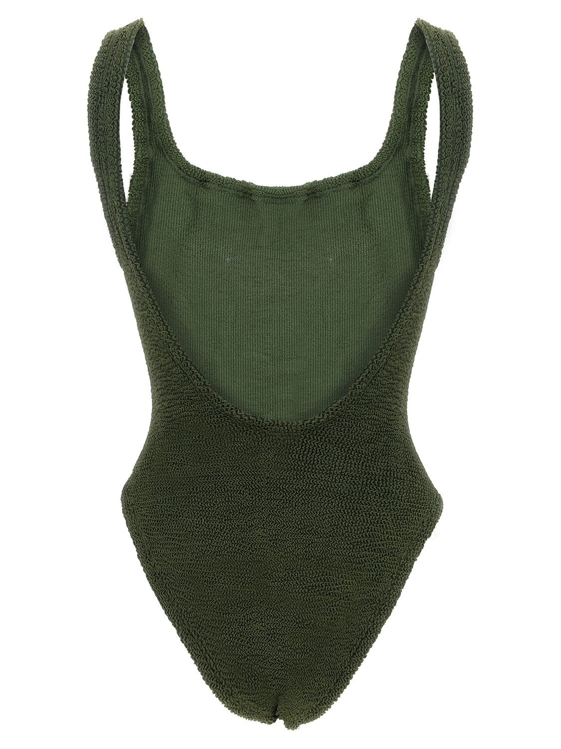 Bicolor Polyamide One-Piece Swimsuit