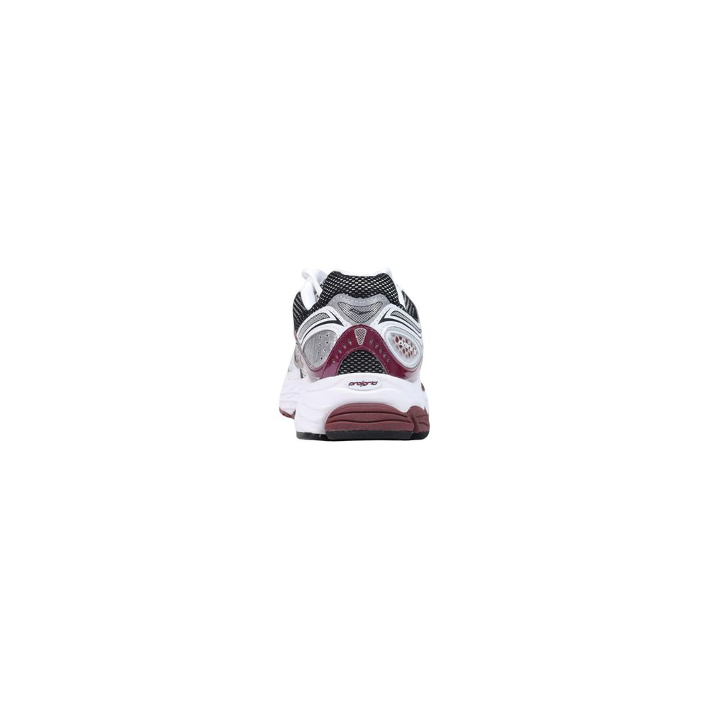 Bordeaux Synthetic Athletic Sneakers