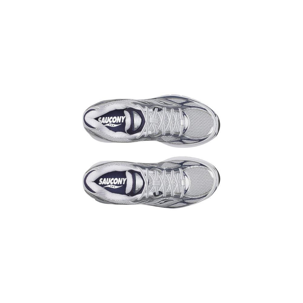 Gray Synthetic Athletic Sneakers