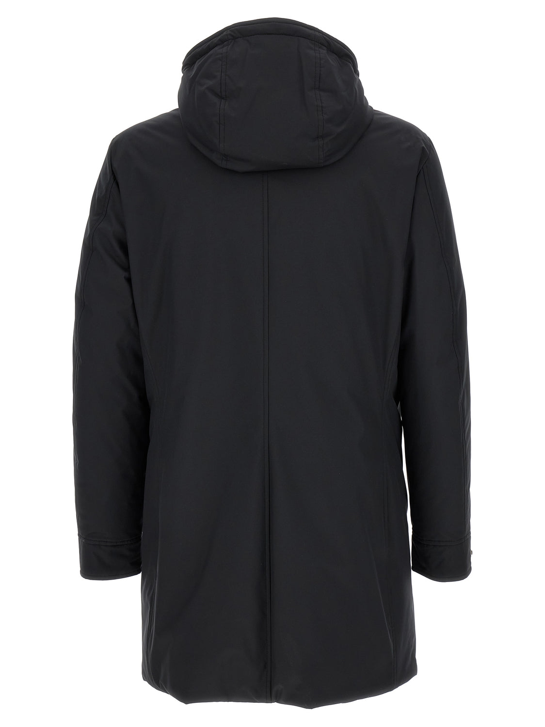 Blue Wool Parka