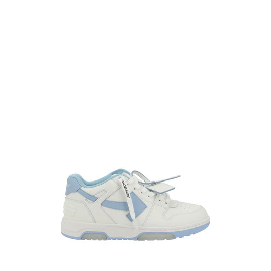 White Calf Leather Bos Taurus Athletic Sneakers