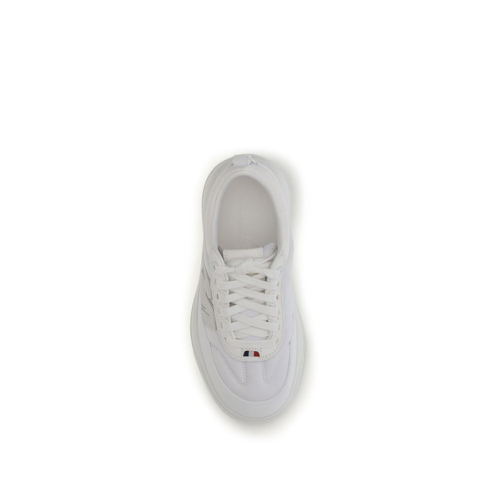 White Polyamide Athletic Sneakers