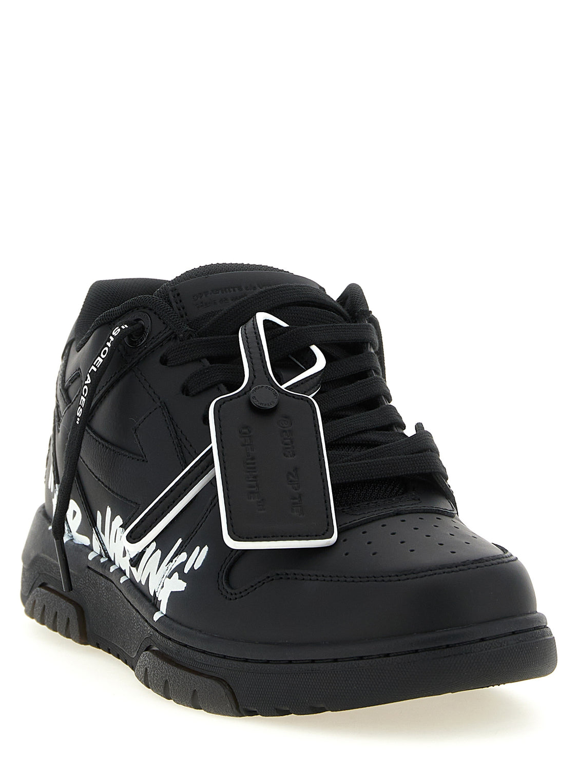 Bicolor Calfskin Low Top Sneakers