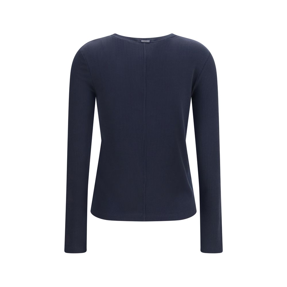 Blue Lyocell Sweatshirt