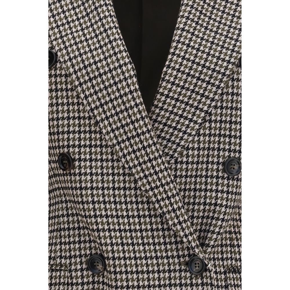 Multicolor Viscose Blazer