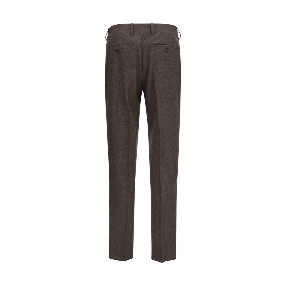 Brown Viscose Dress Pants