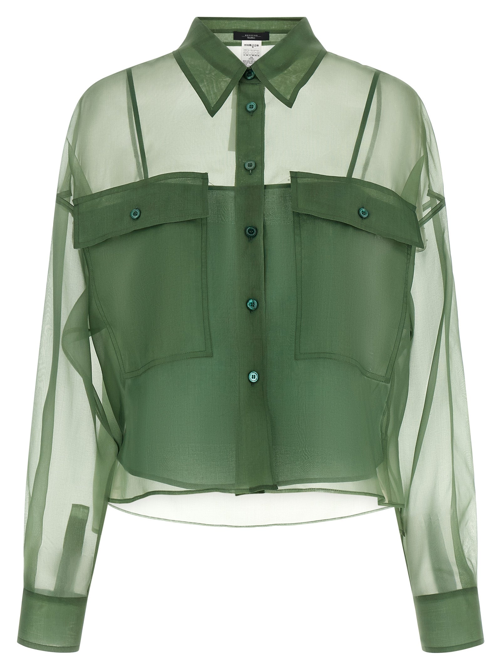 Bicolor Cotton Blouse