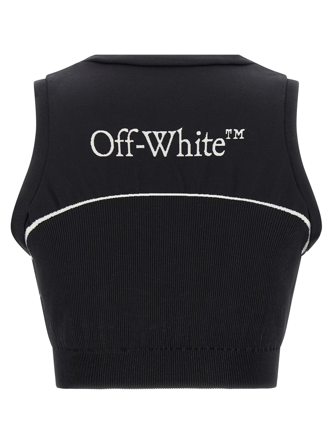 Black Polyamide Sport Bra