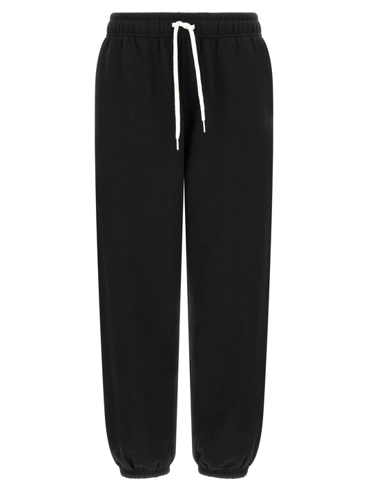 Black Cotton Joggers (Workout Pants)
