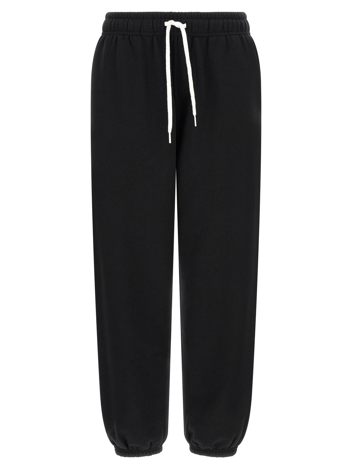 Black Cotton Joggers (Workout Pants)