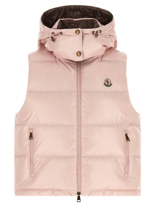 Multicolor Polyamide Sleeveless Jacket