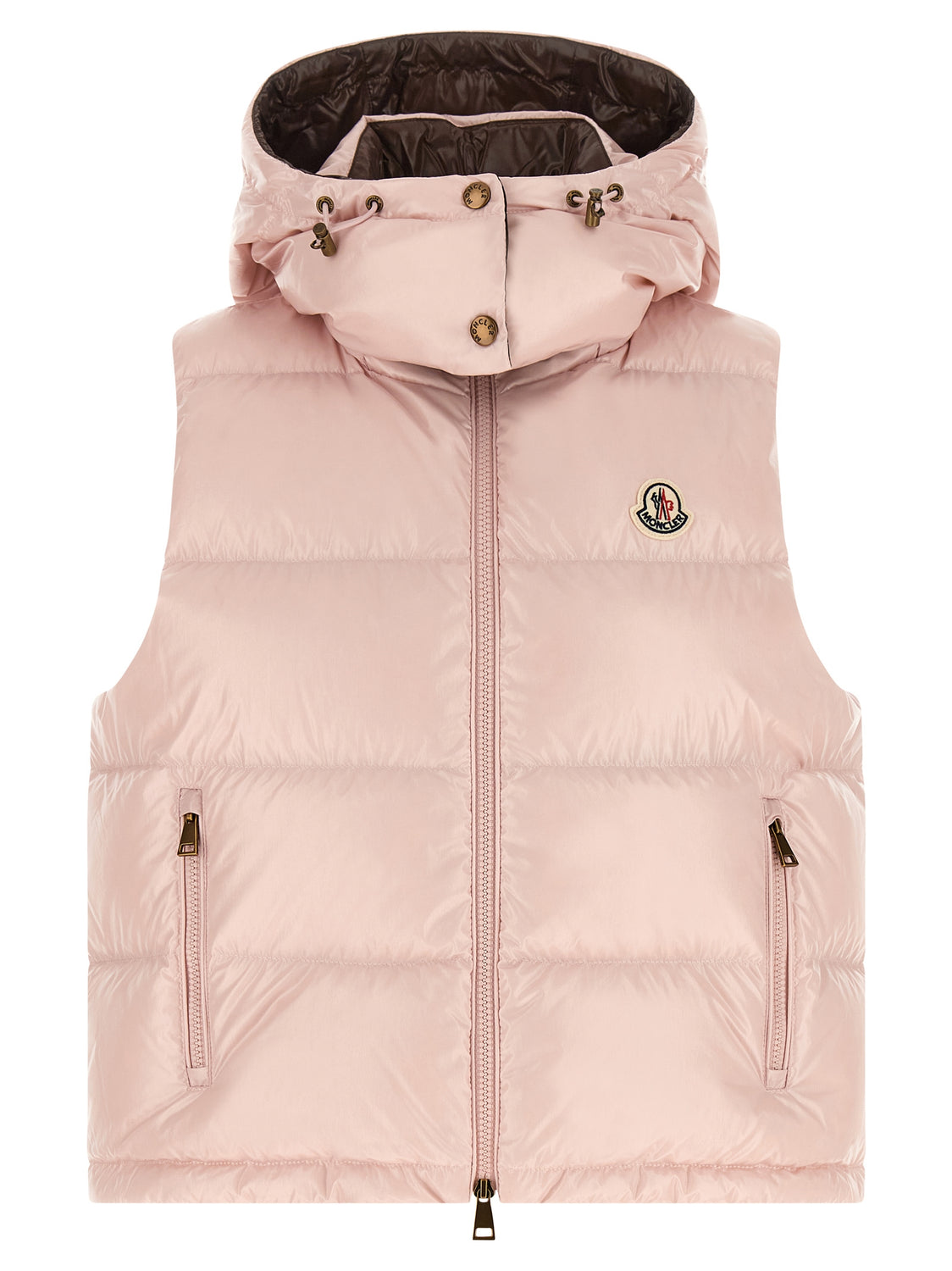 Multicolor Polyamide Sleeveless Jacket