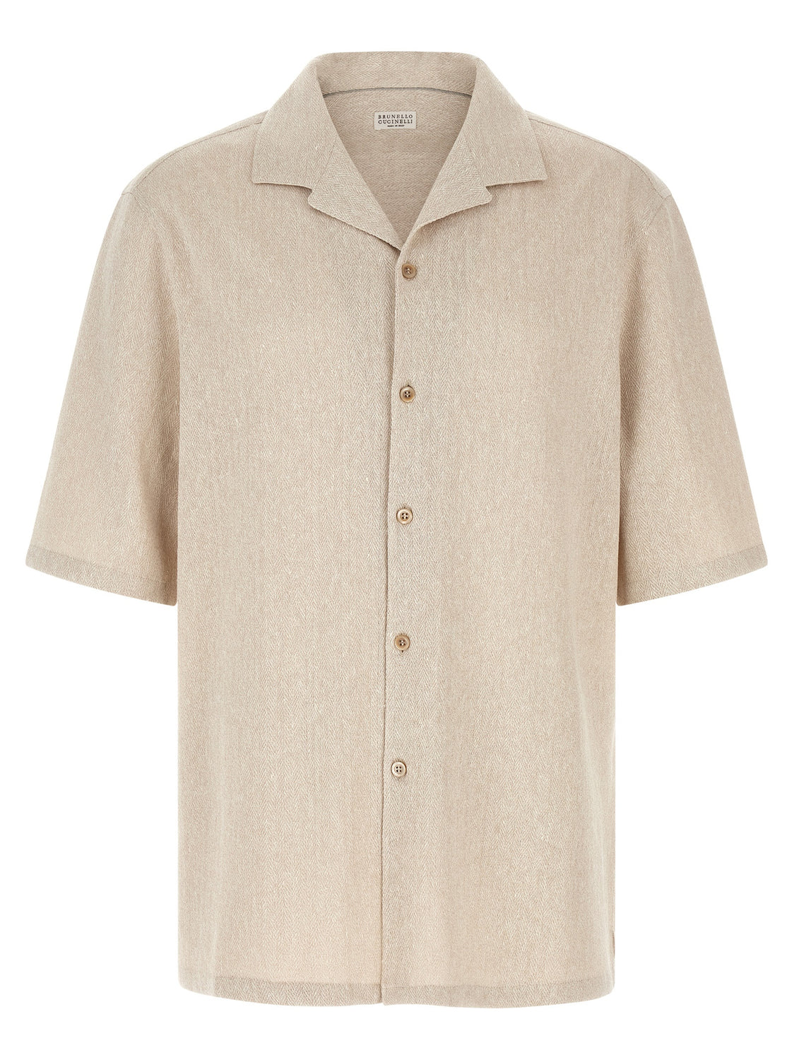Beige Linen Blouse