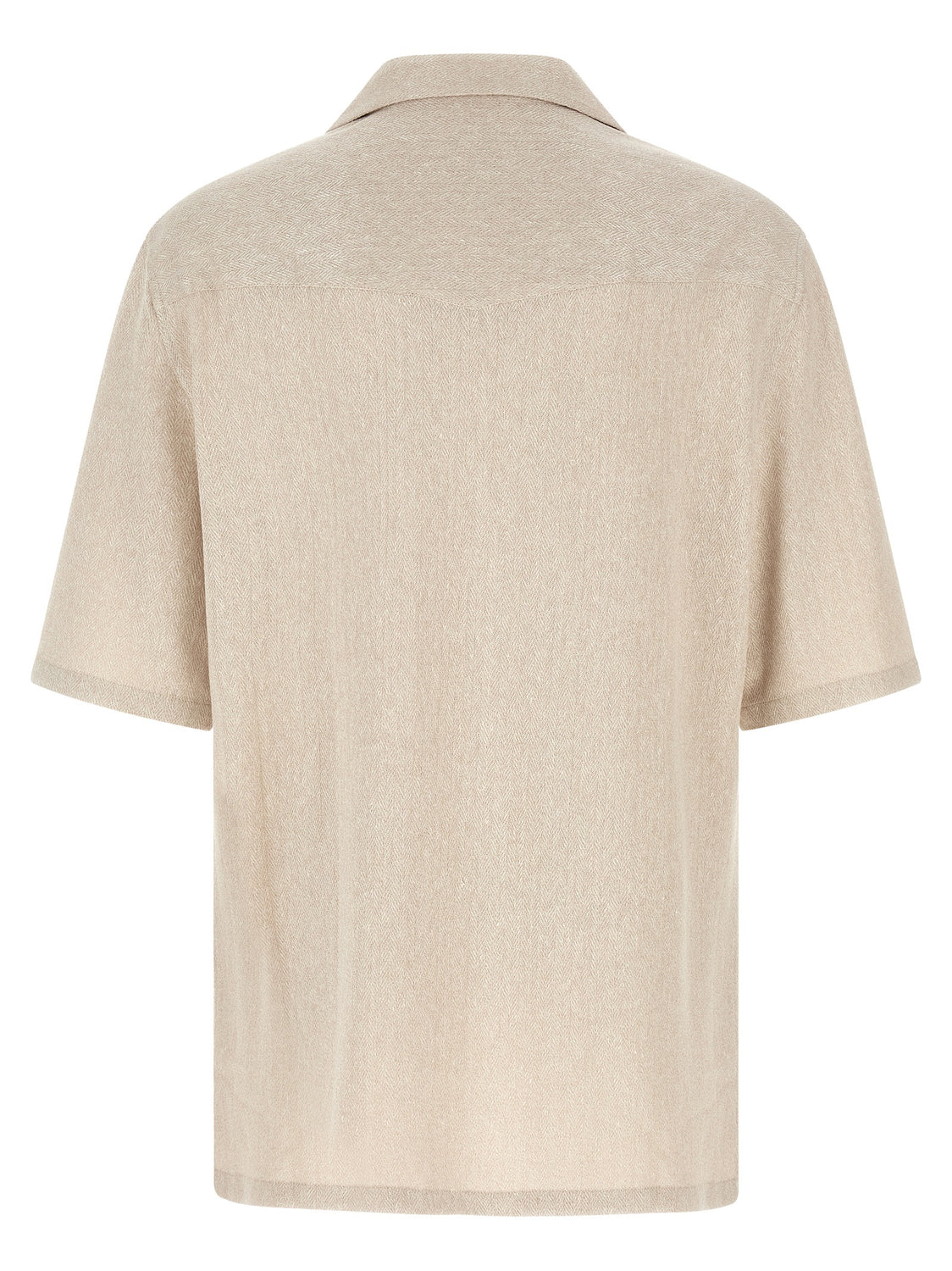 Beige Linen Blouse