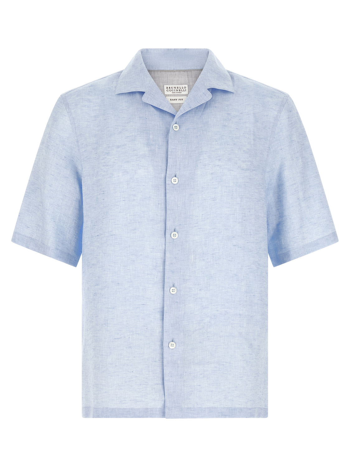 Blue Linen Blouse