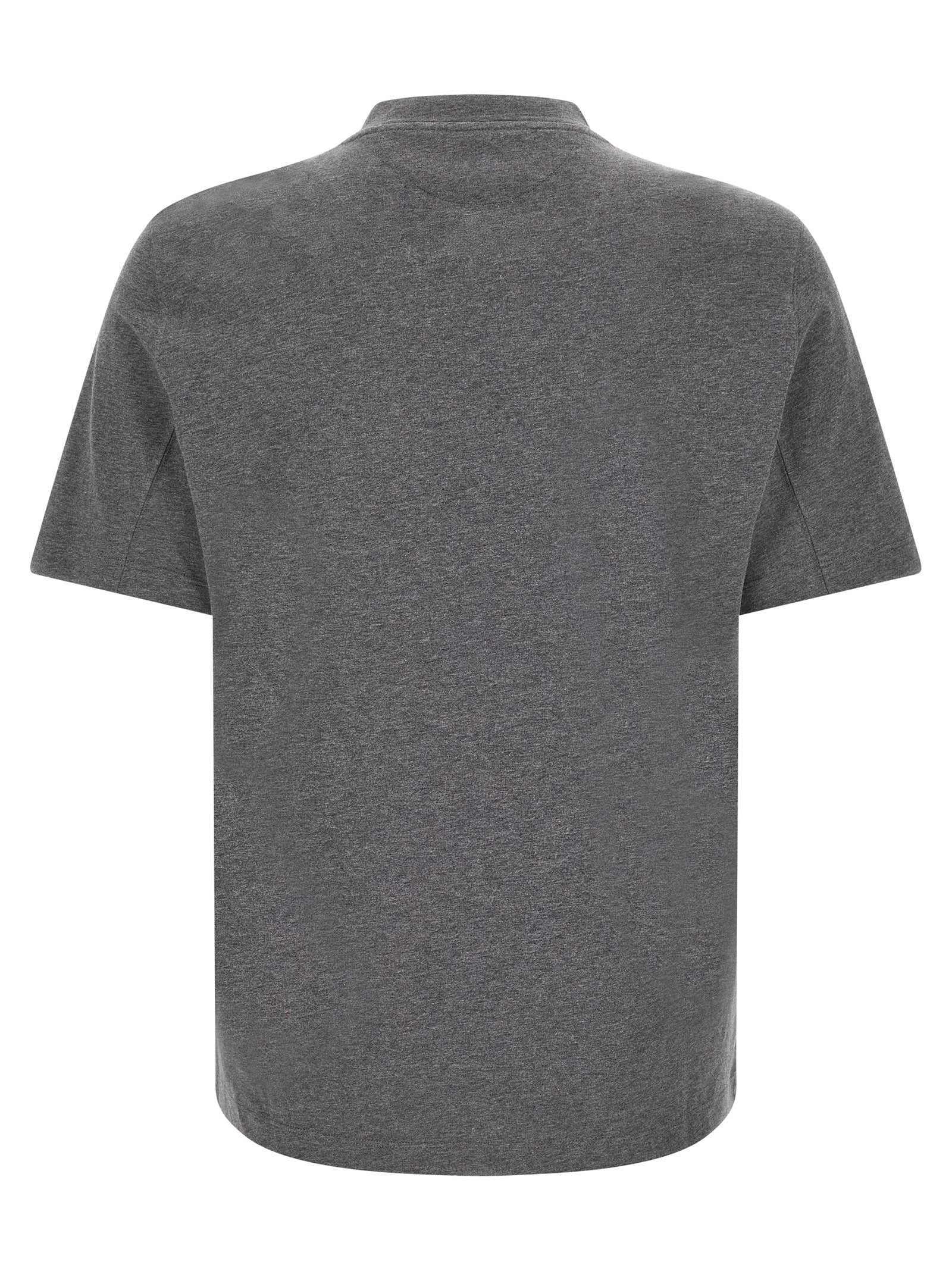 Gray Cotton T-Shirt