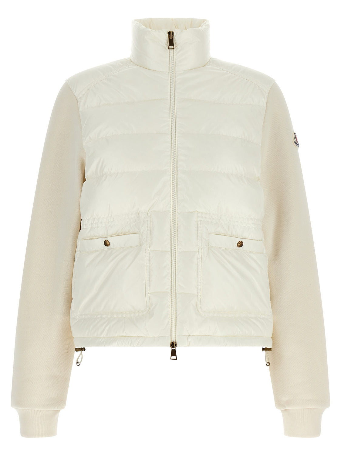 White Polyamide Cardigan