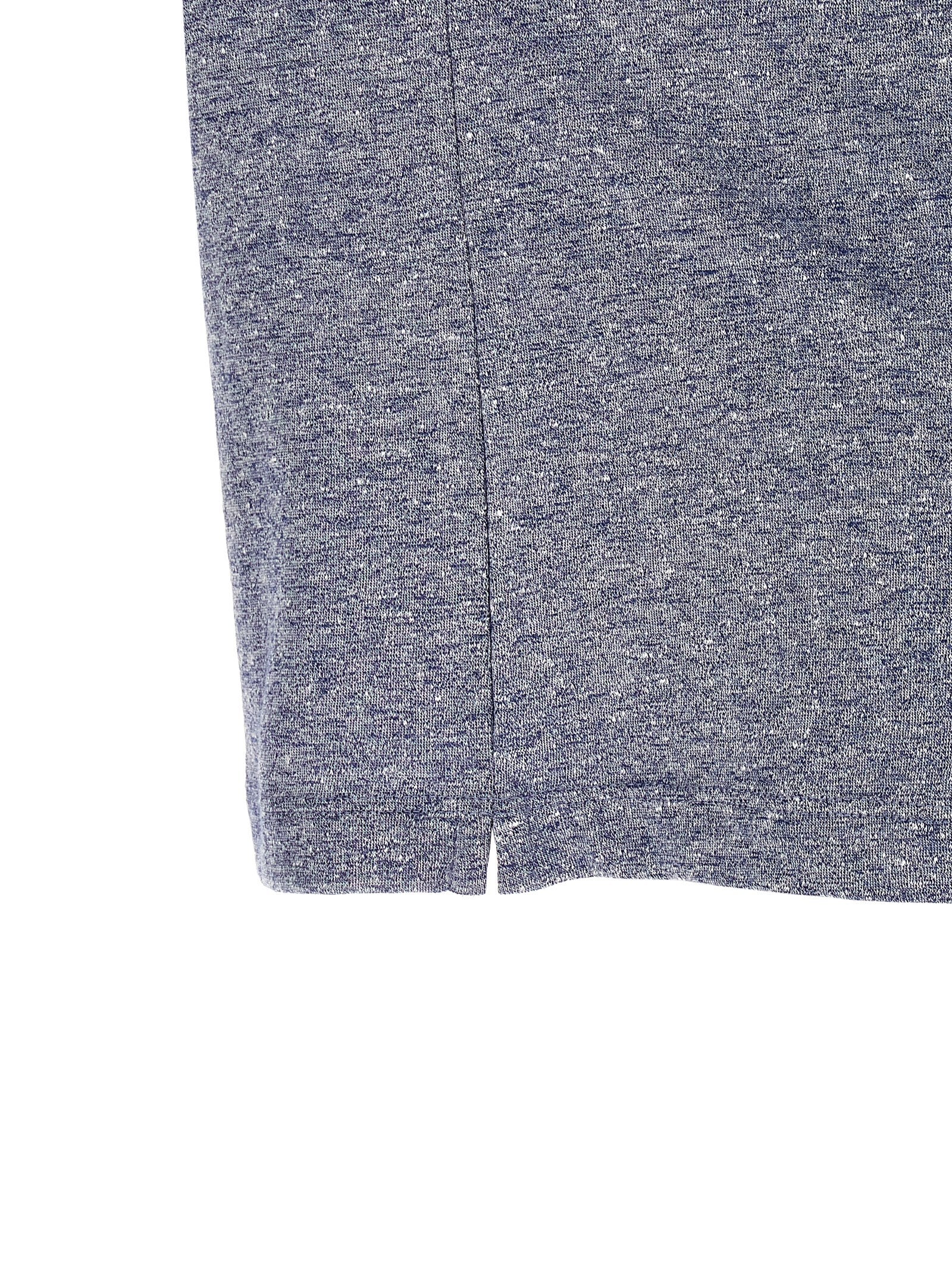 Blue Linen T-Shirt