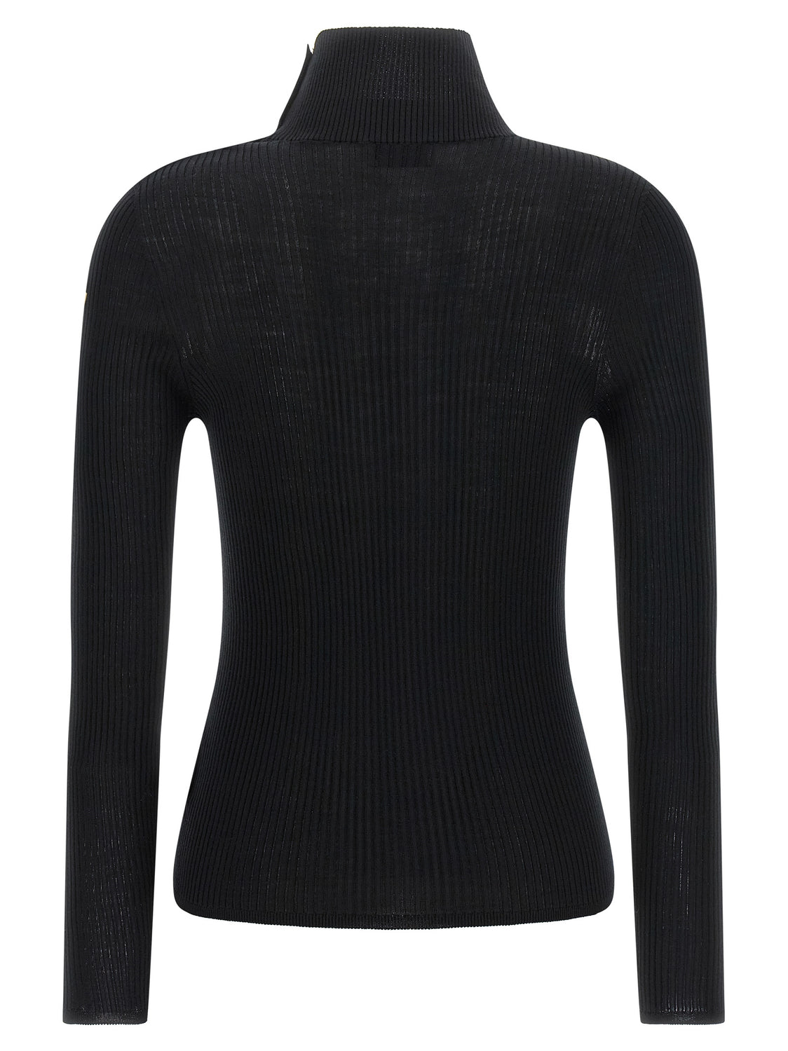 Black Virgin Wool Cardigan