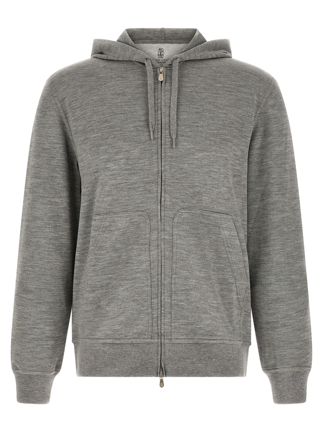 Gray Cashmere Sweatshirt