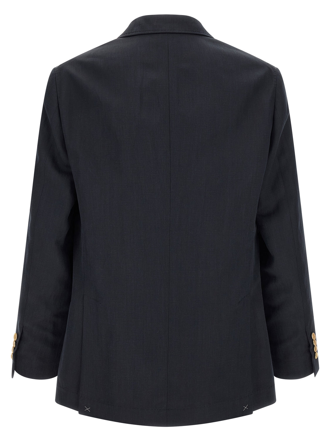 Blue Silk Blazer