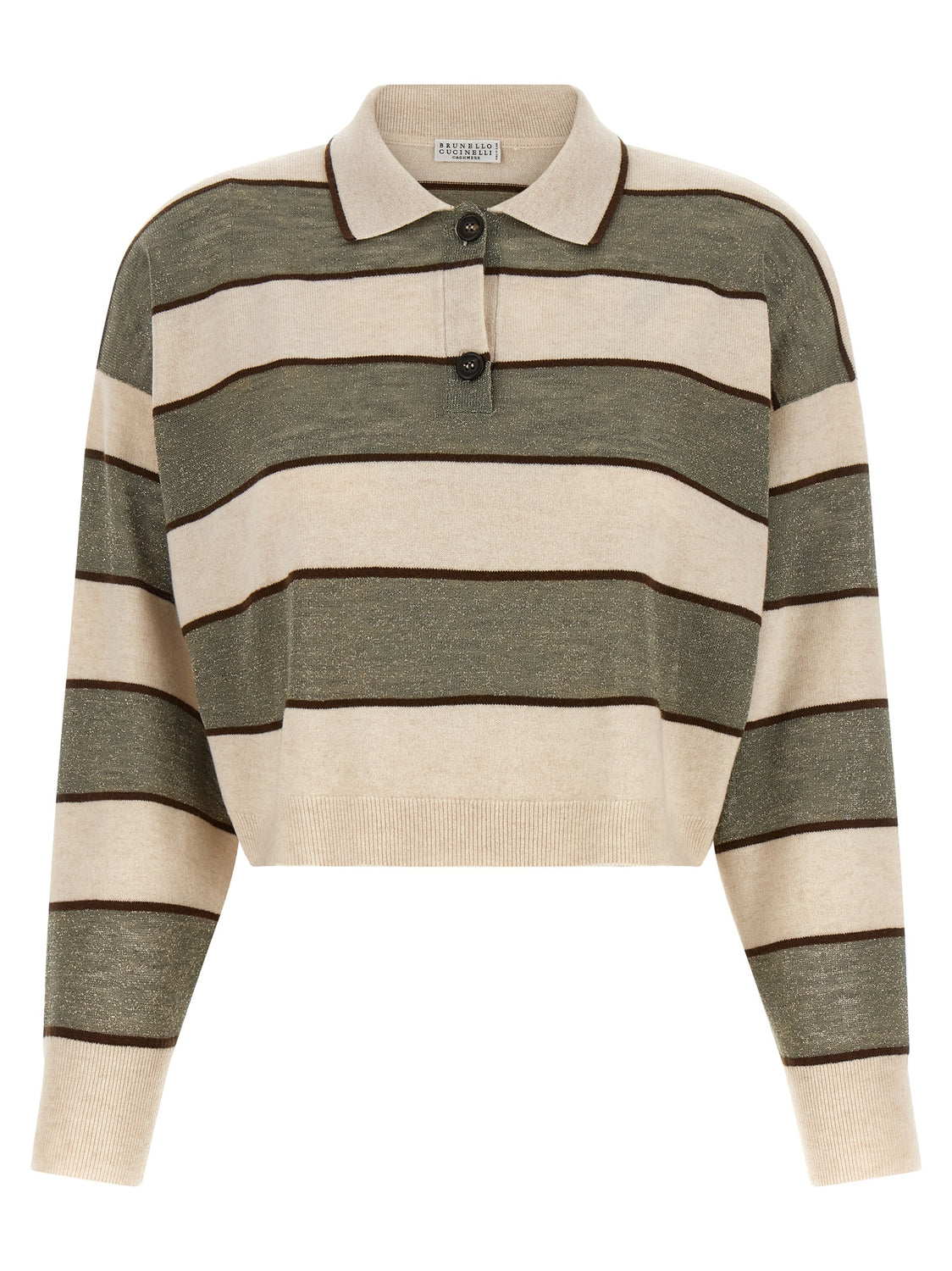 Multicolor Virgin Wool Polo Shirt
