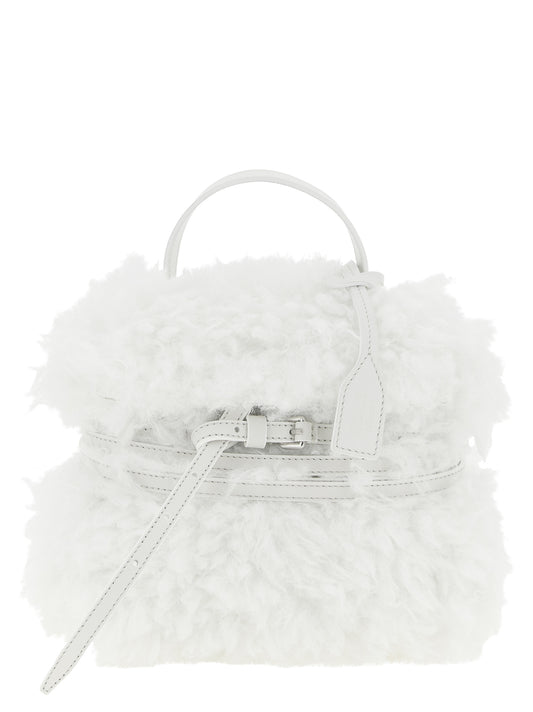White Leather Handbag
