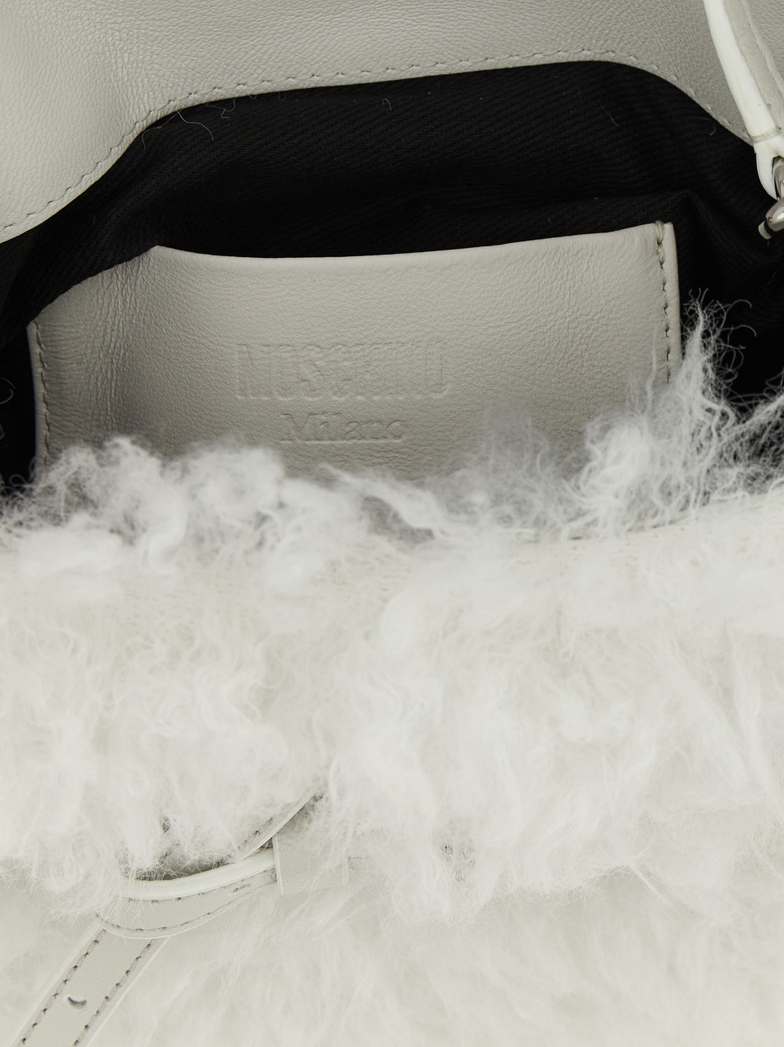 White Leather Handbag