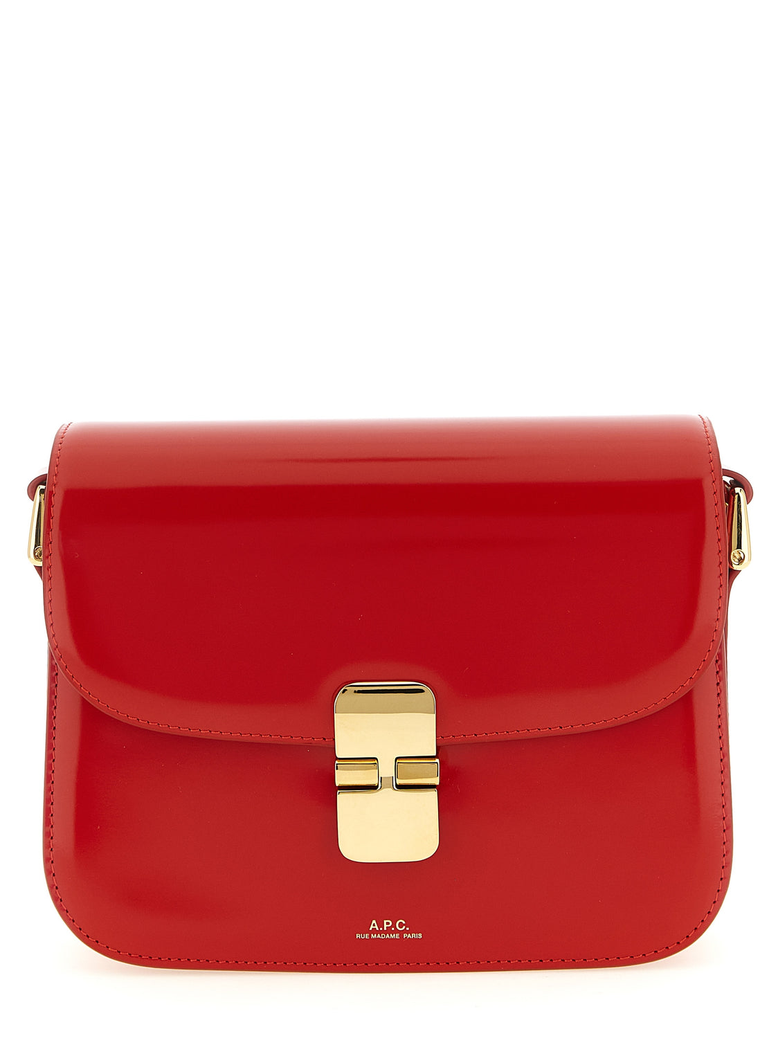 Multicolor Cowhide Crossbody Bag