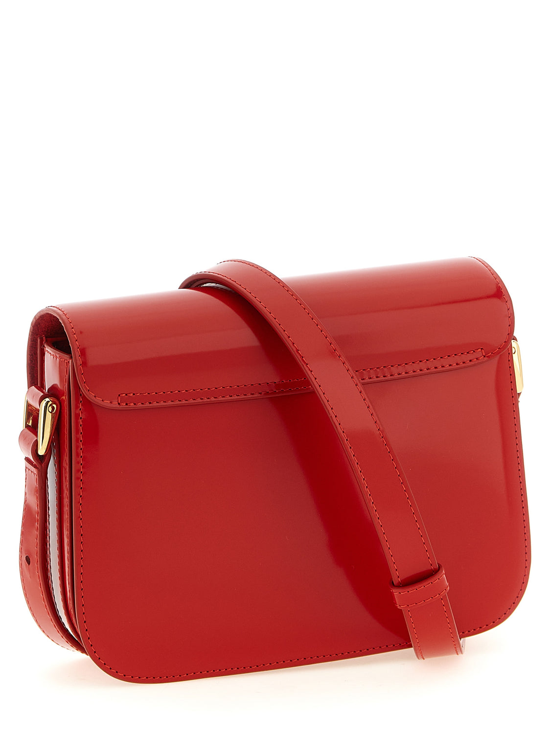 Multicolor Cowhide Crossbody Bag