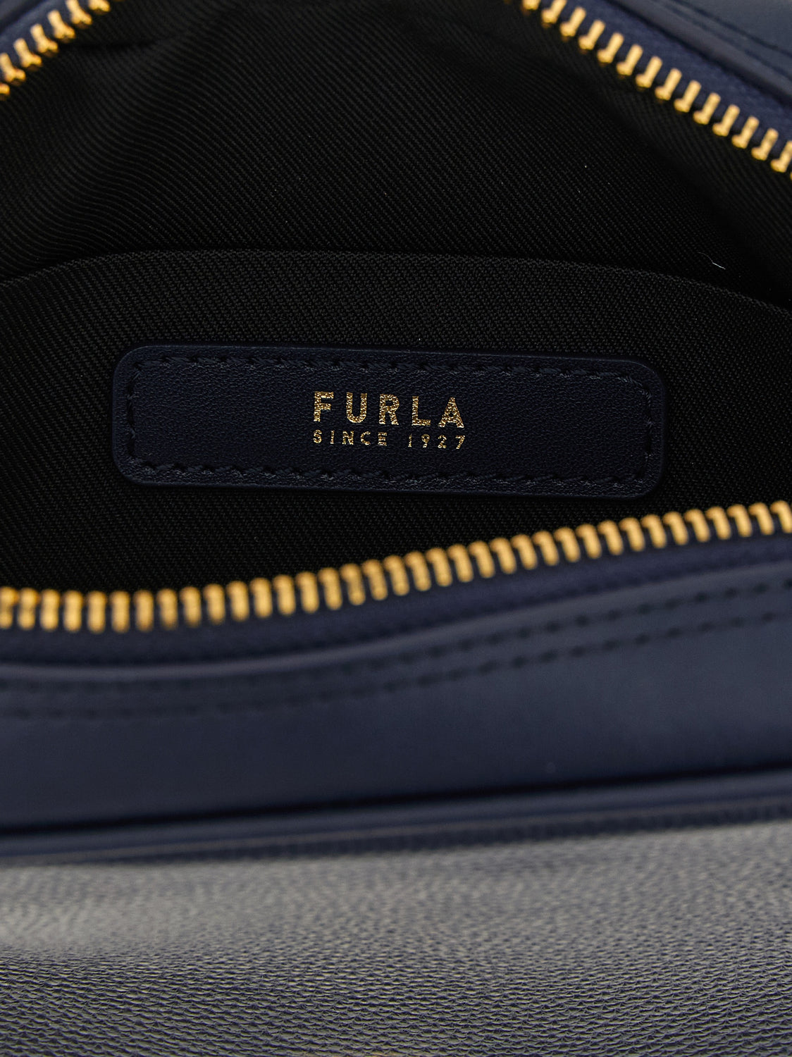 Blue Calfskin Handbag