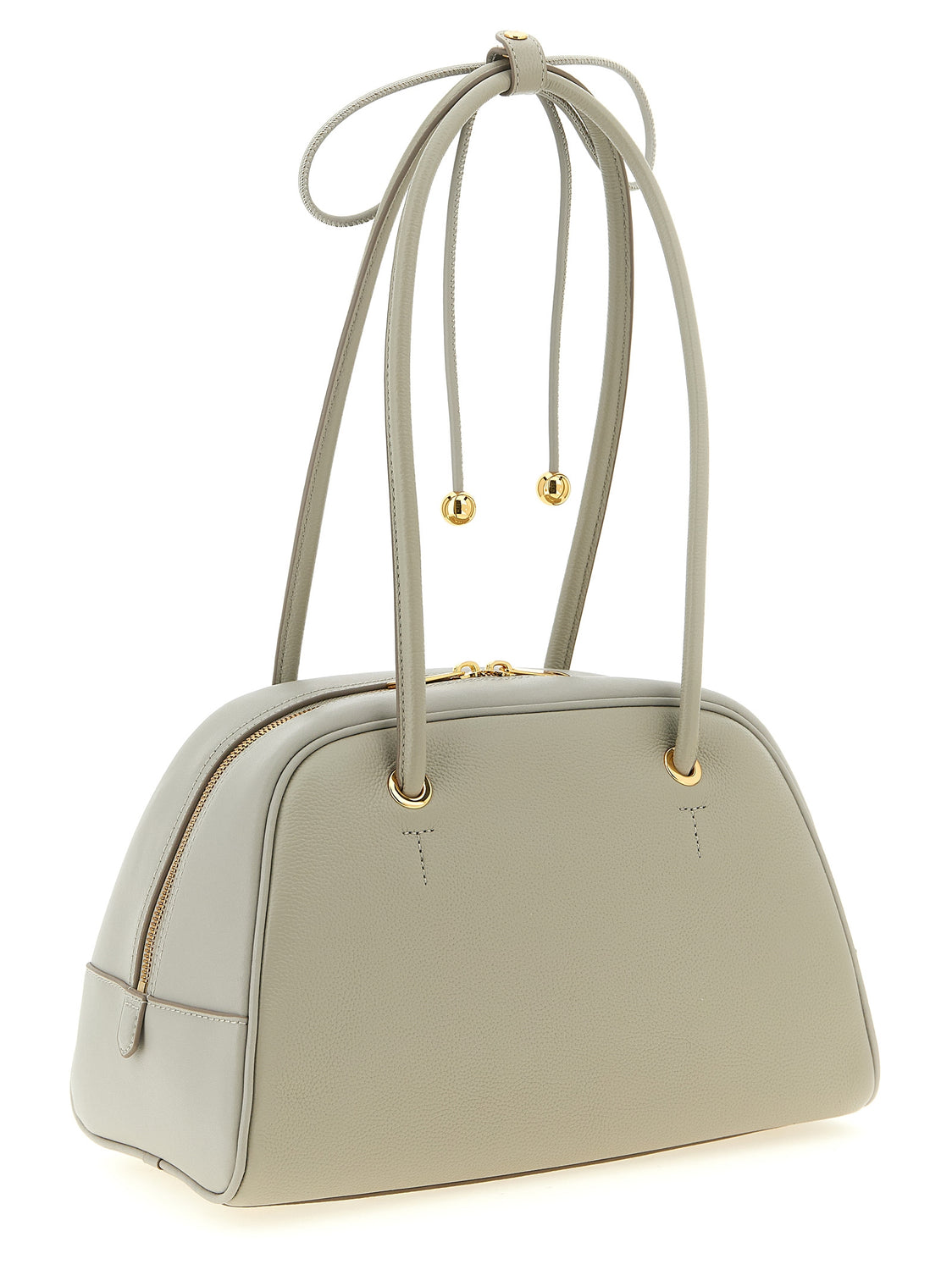 Gray Calfskin Handbag