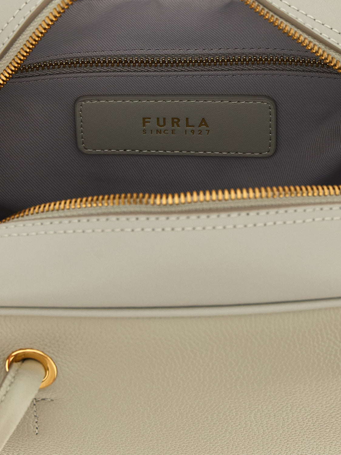 Gray Calfskin Handbag