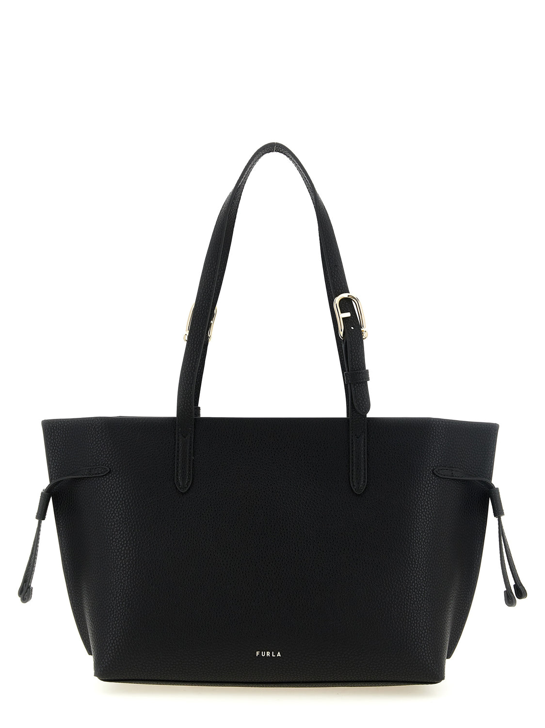 Black Calfskin Tote Bag