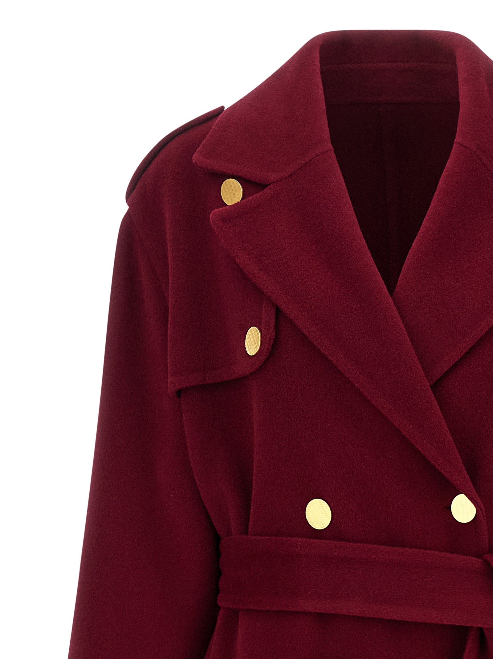Multicolor Wool Coat