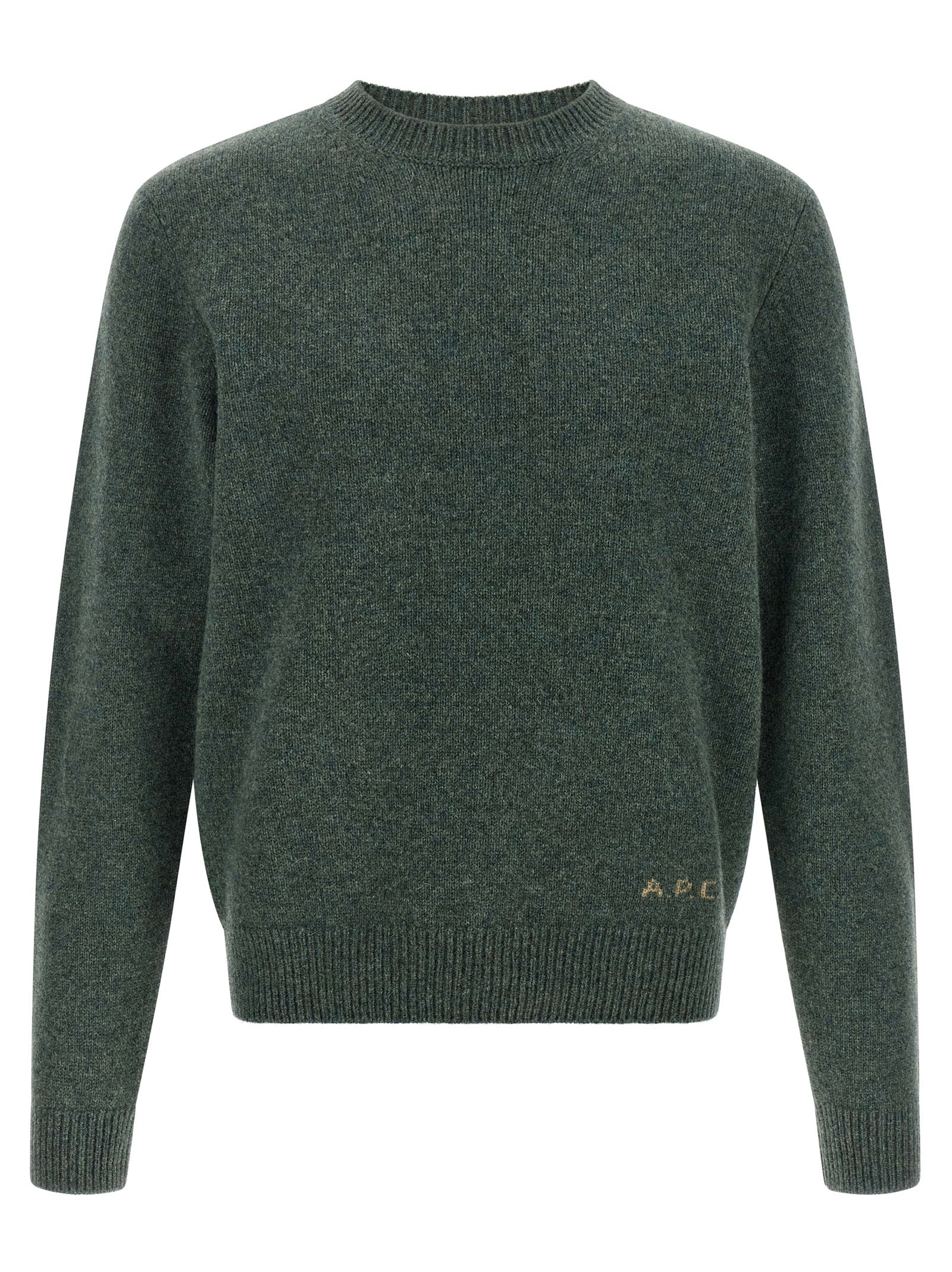Bicolor Wool Cardigan