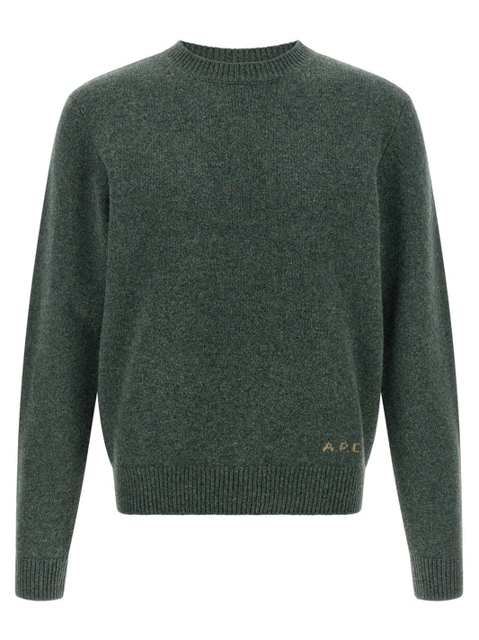 Bicolor Wool Cardigan