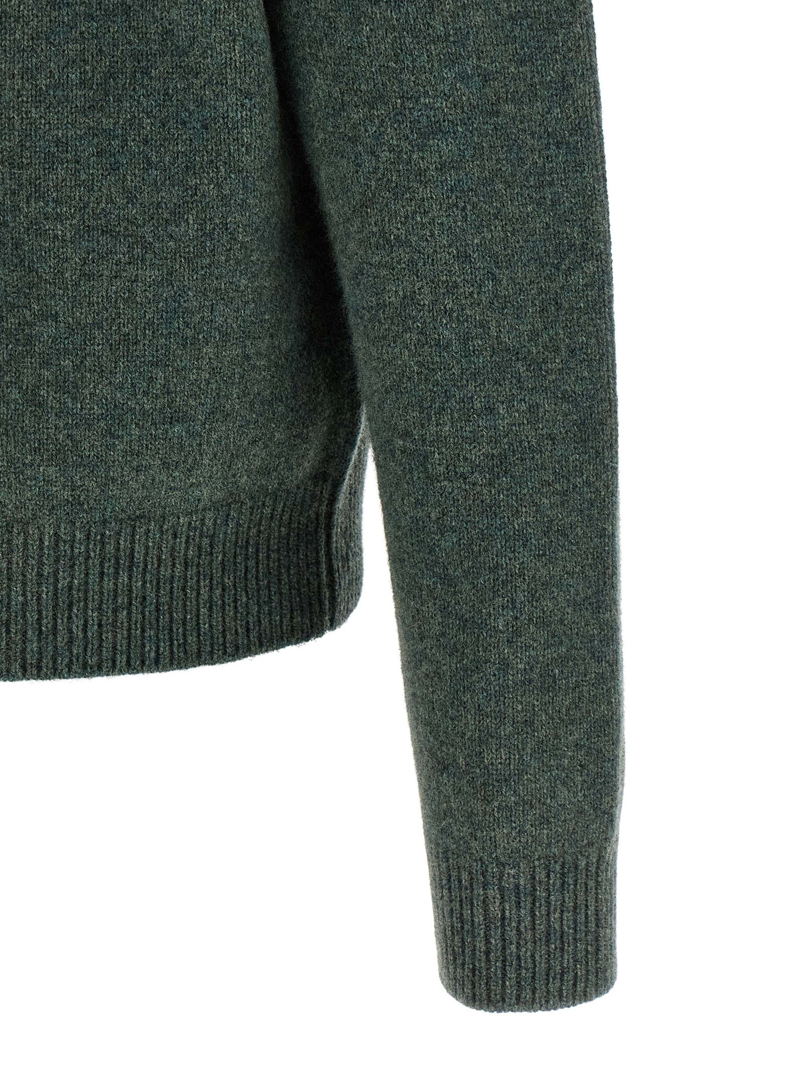Bicolor Wool Cardigan