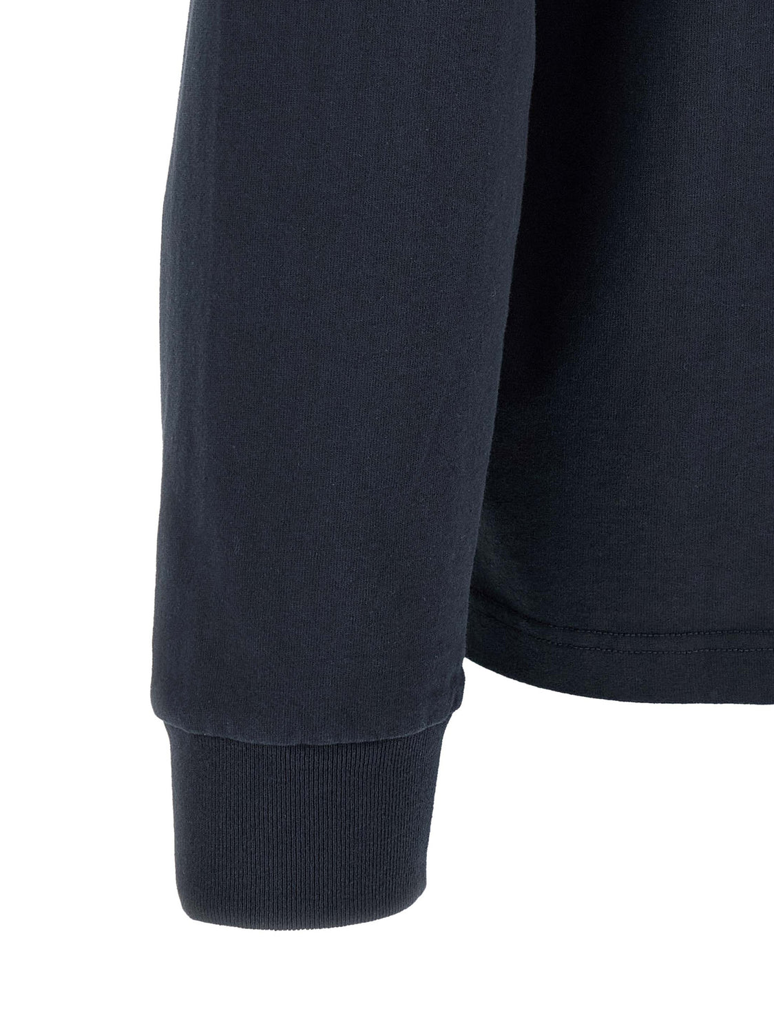 Blue Cotton Polo Shirt