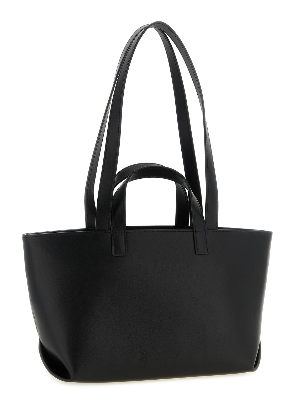 Black Cowhide Tote Bag