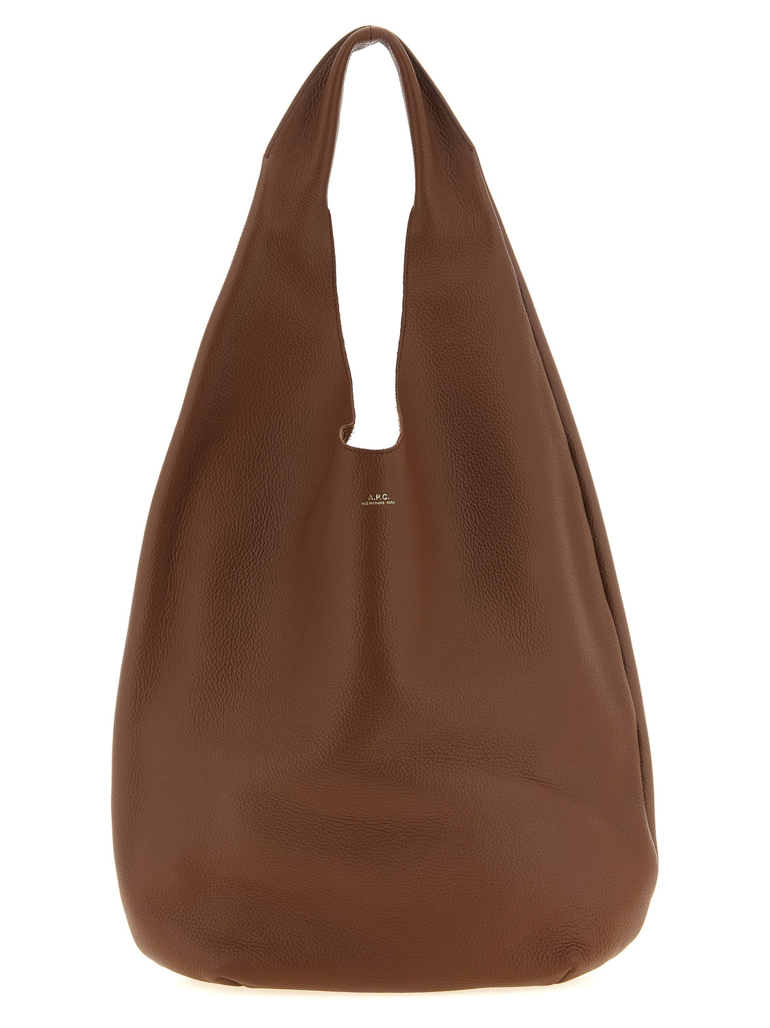 Brown Cowhide Shoulder Bag