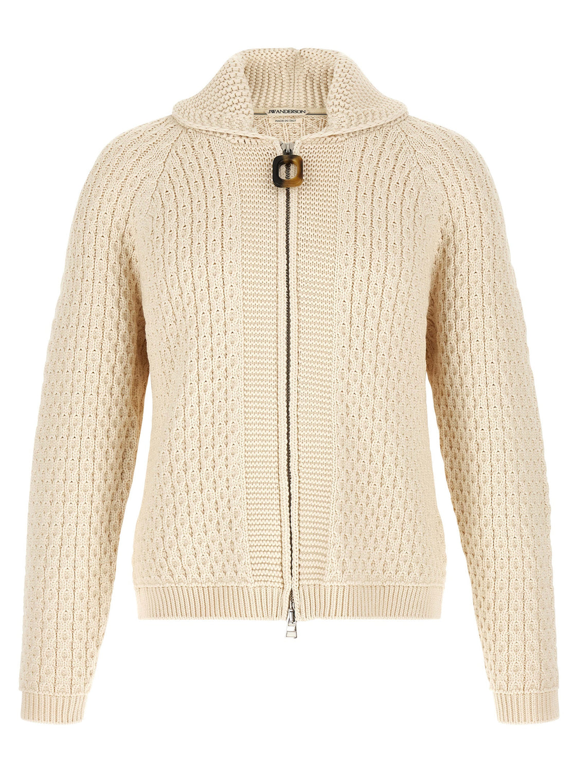 White Cotton Cardigan
