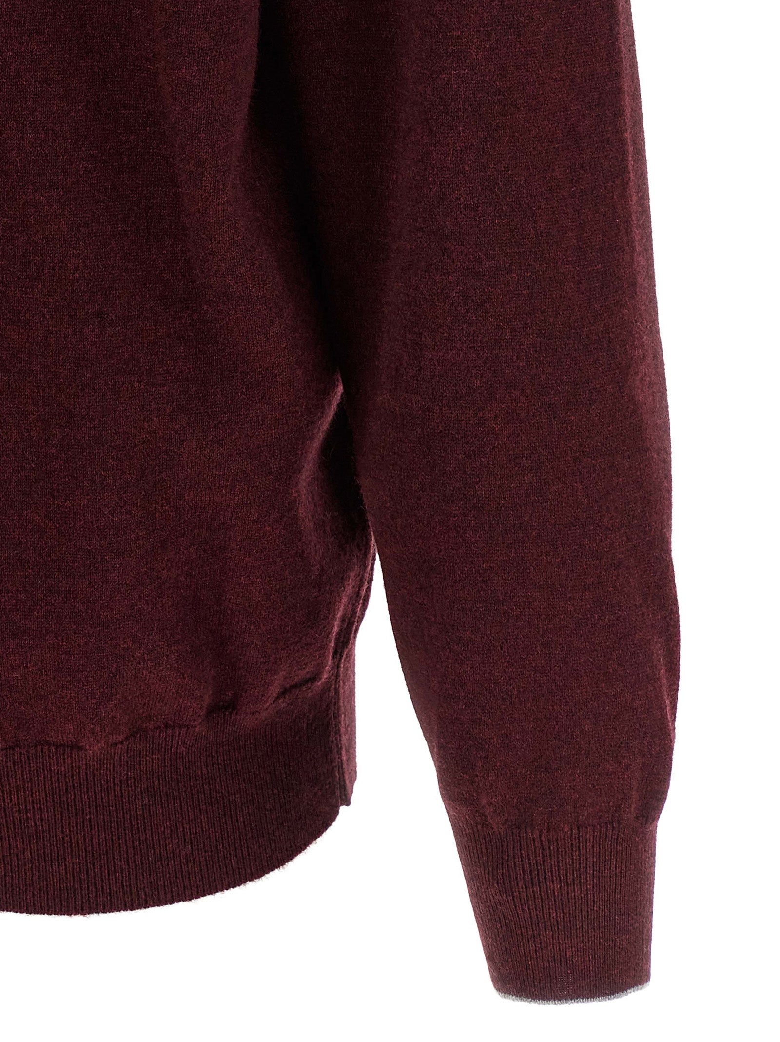 Bordeaux Cashmere Cardigan