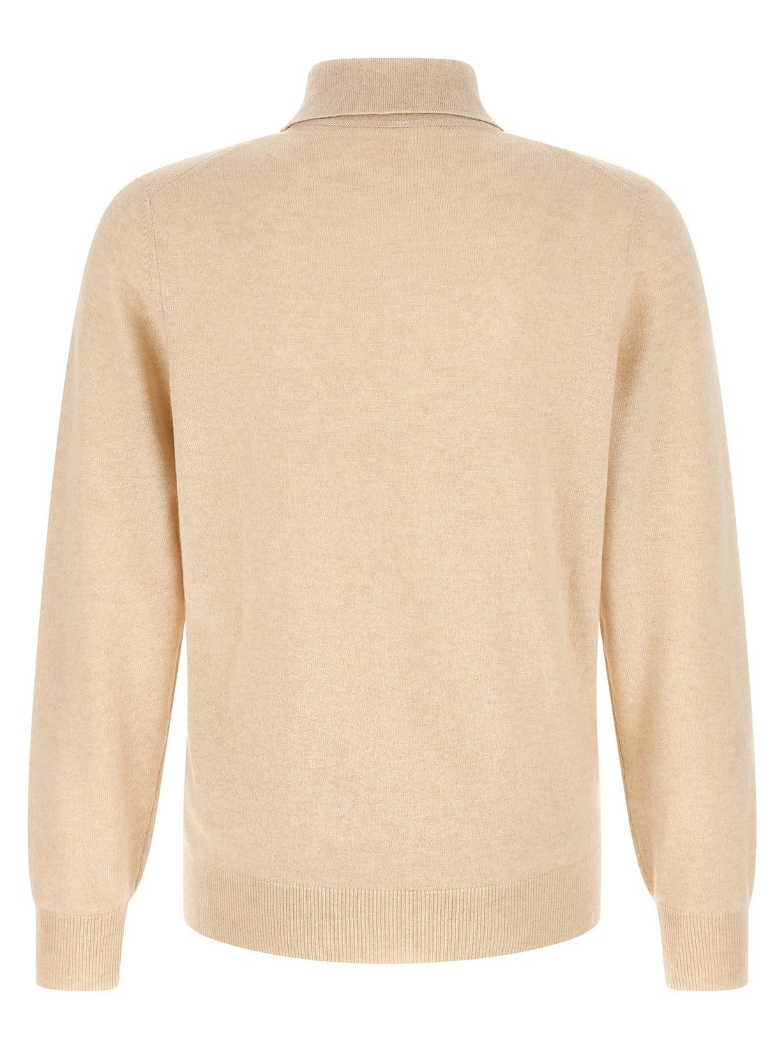 Beige Cashmere Polo Shirt