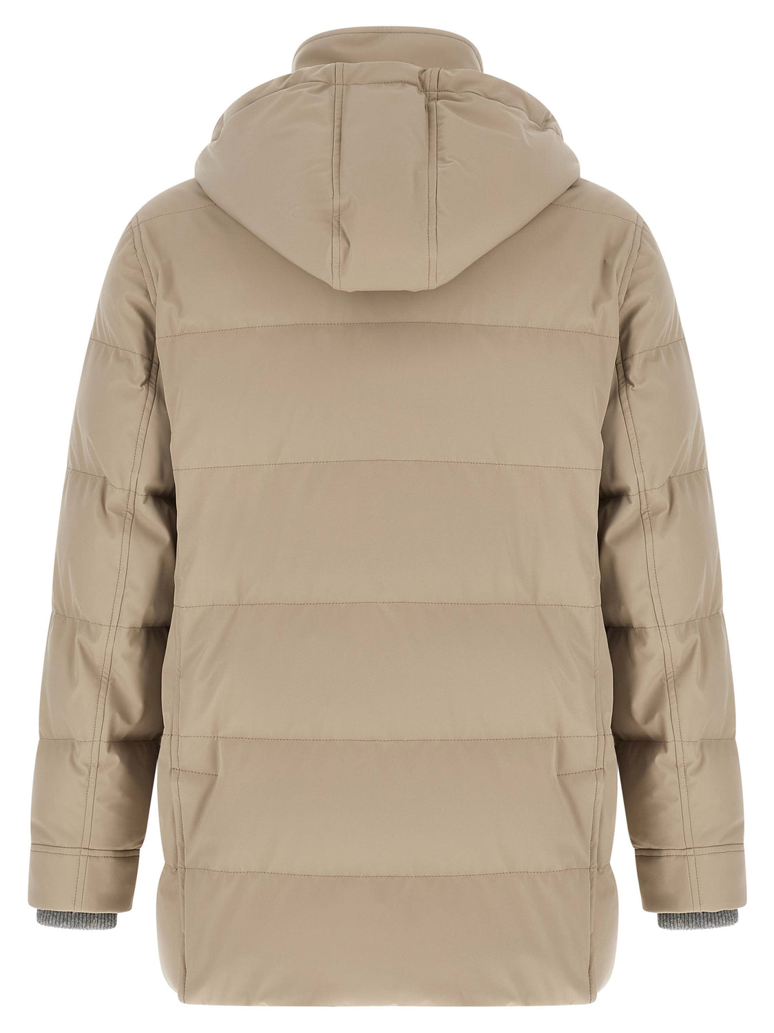 Beige Polyamide Parka