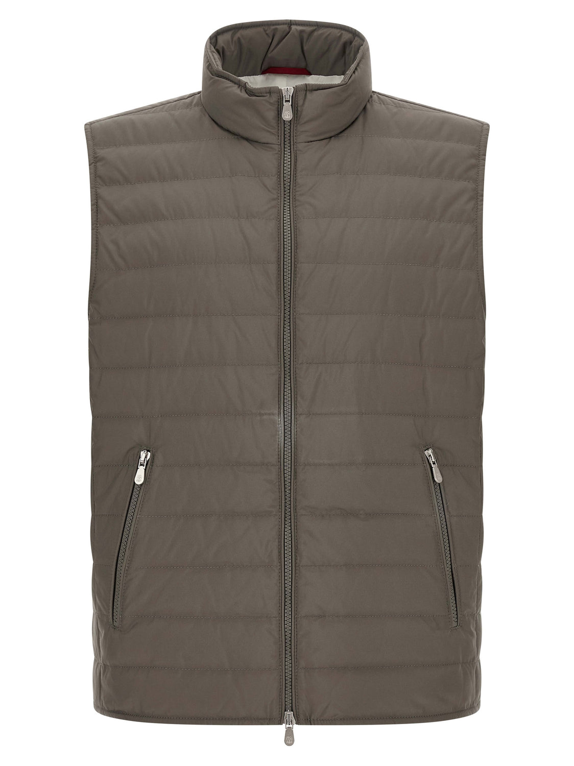 Bicolor Polyester Sleeveless Jacket