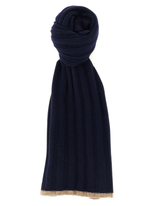 Blue Cashmere Scarf