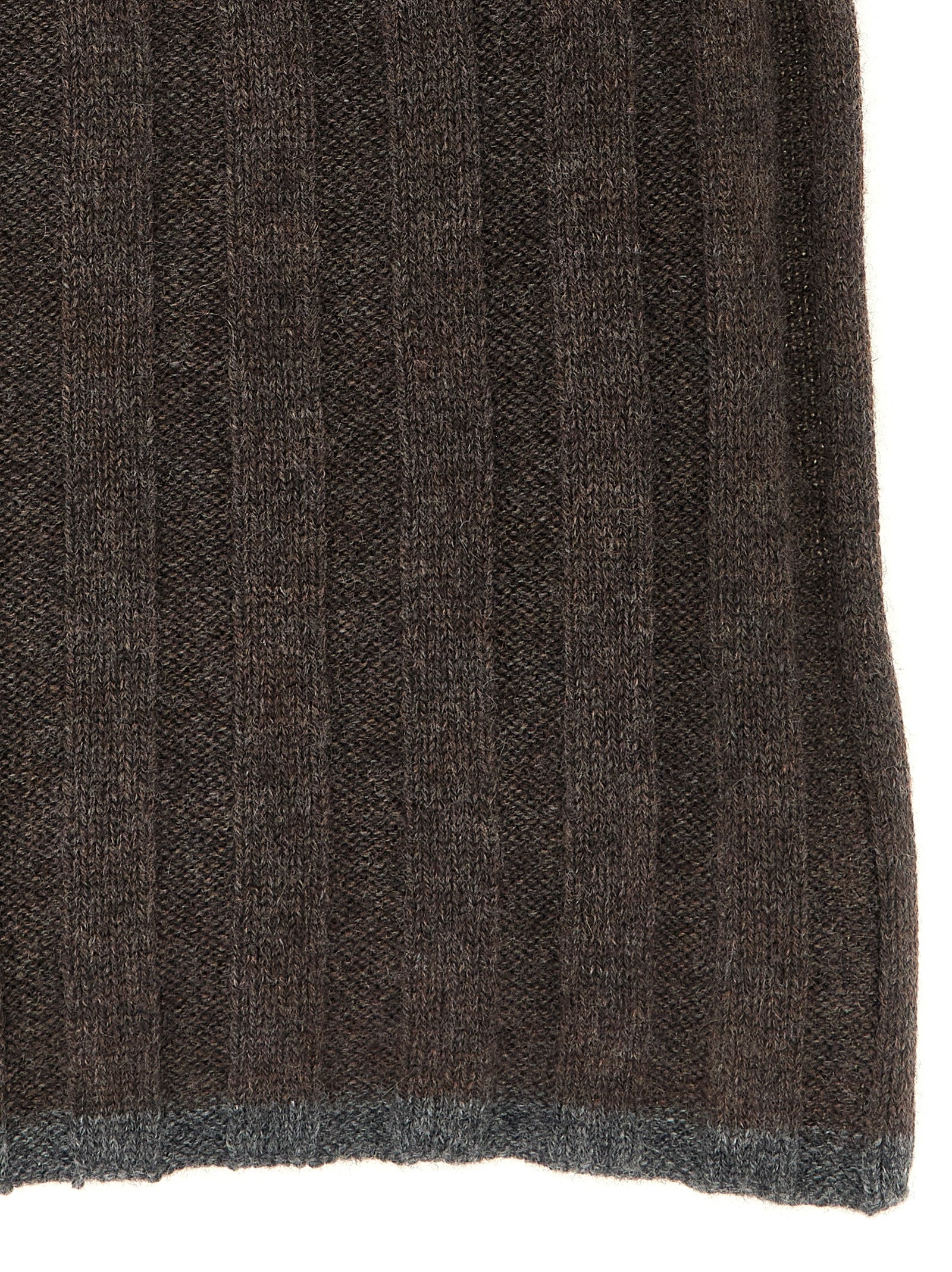 Brown Cashmere Scarf