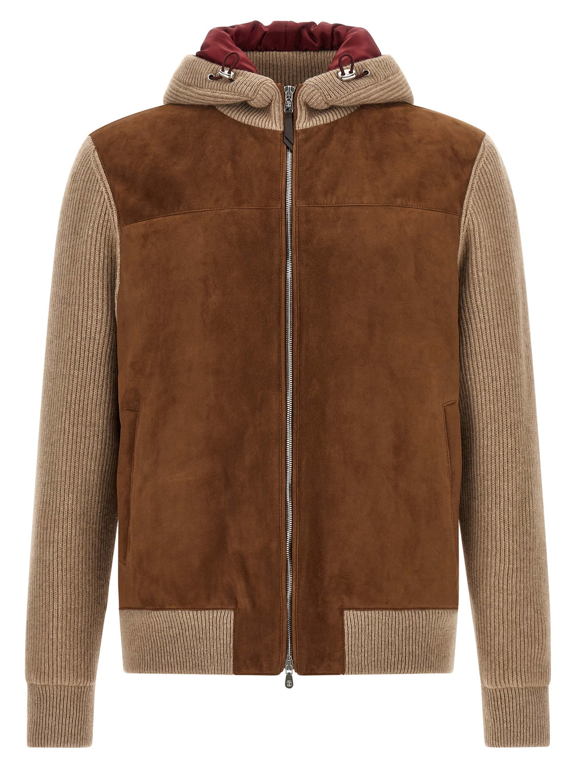 Brown Lamb Leather Bomber